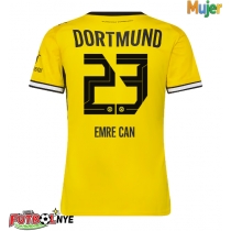 Camiseta Borussia Dortmund Emre Can #23 Primera Equipación para mujer 2026-27 manga corta